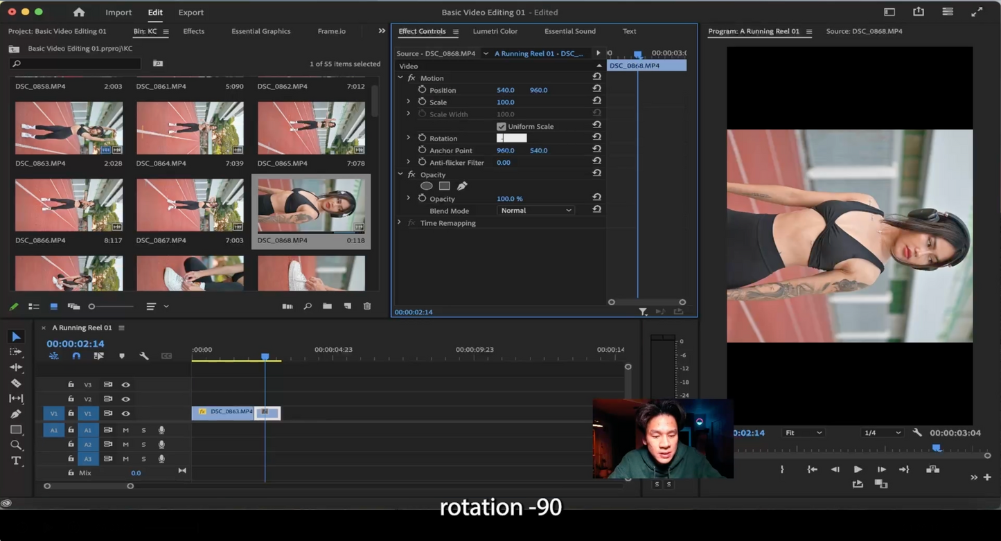 Class 01 Run & Cut: Step By Step Editing Class with Raw Footage [Adobe Premiere Pro]