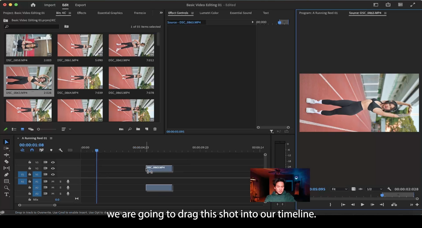 Class 01 Run & Cut: Step By Step Editing Class with Raw Footage [Adobe Premiere Pro]